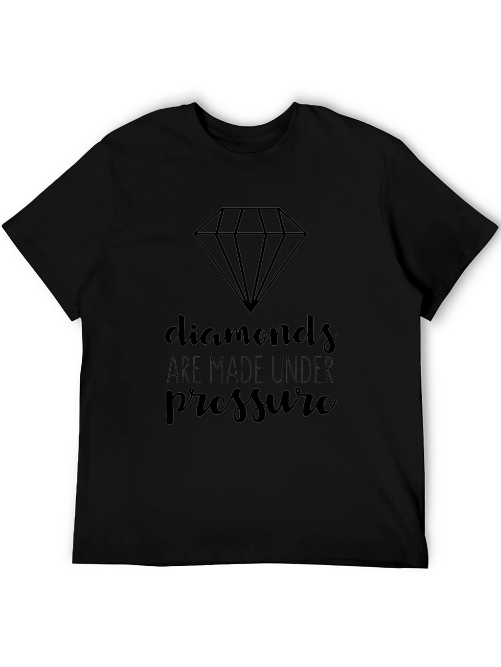 Diamonds Made Under Pressure Graphic T-Shirt