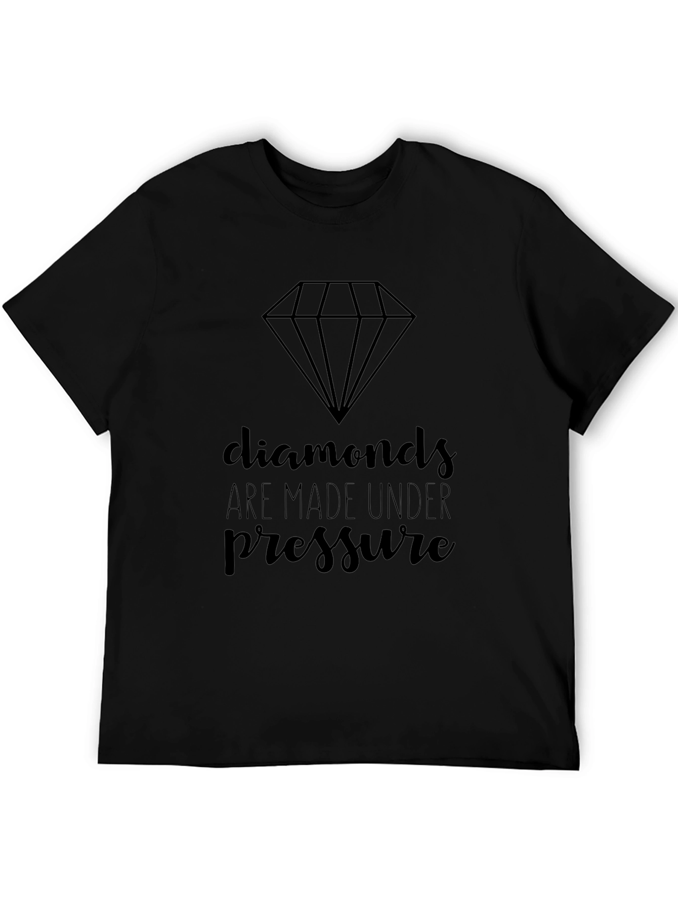 Diamonds Made Under Pressure Graphic T-Shirt