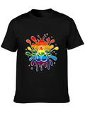 Rainbow Splash T-Shirt - Pride Inspired Design