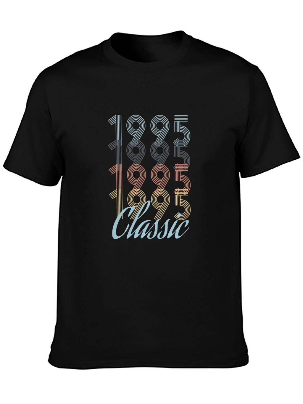 Classic 1995 Birthday Graphic T-Shirt