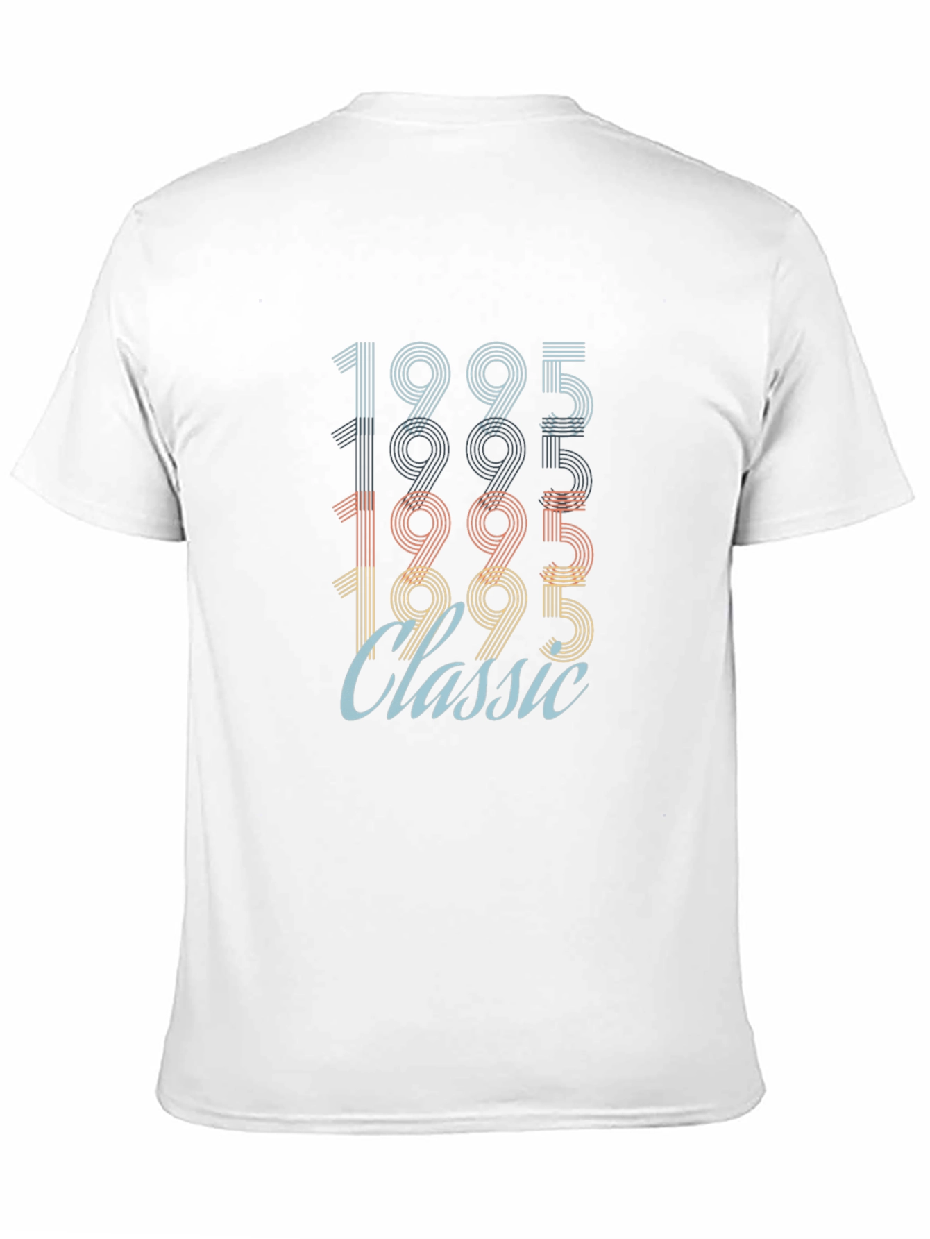 Classic 1995 Birthday Graphic T-Shirt