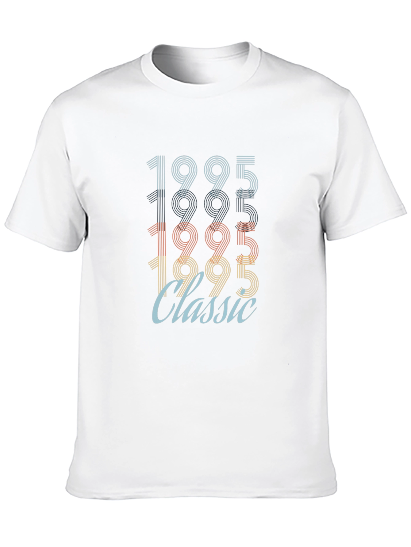 Classic 1995 Birthday Graphic T-Shirt