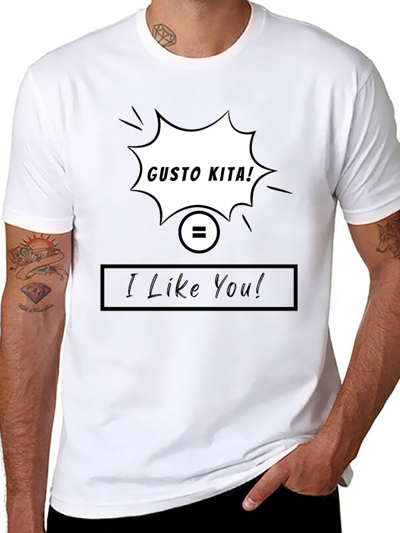 Gusto Kita I Like You T-Shirt