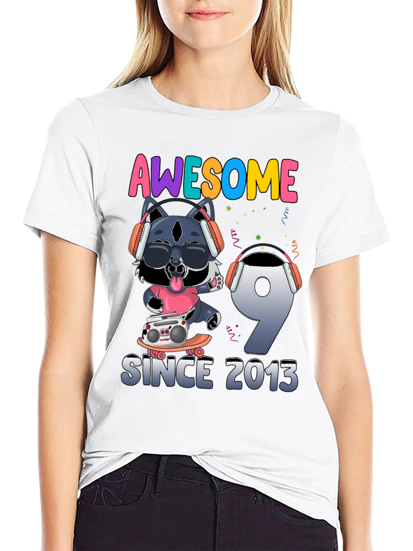 Awesome Since 2013 Birthday T-Shirt