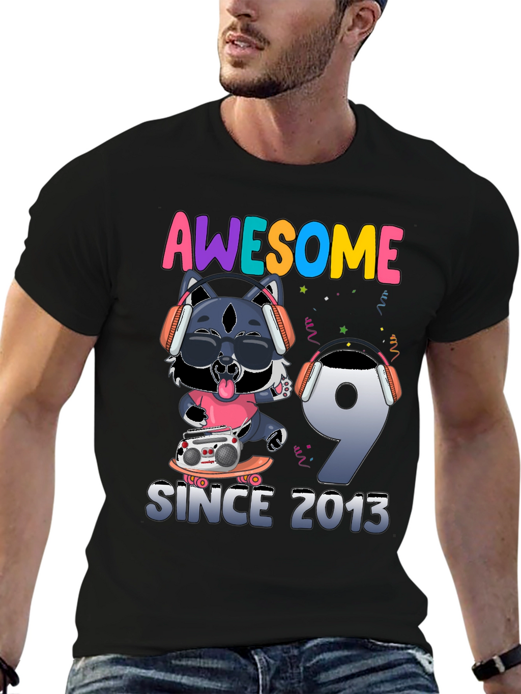 Awesome Since 2013 Birthday T-Shirt