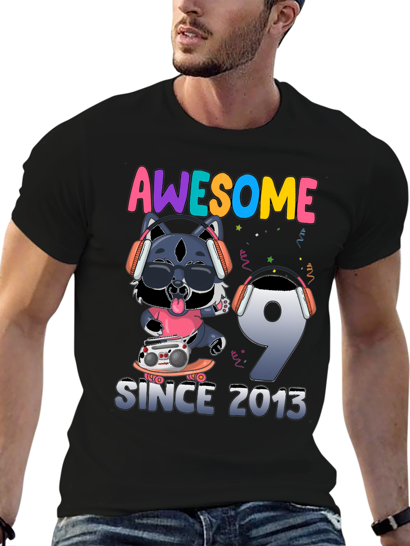 Awesome Since 2013 Birthday T-Shirt