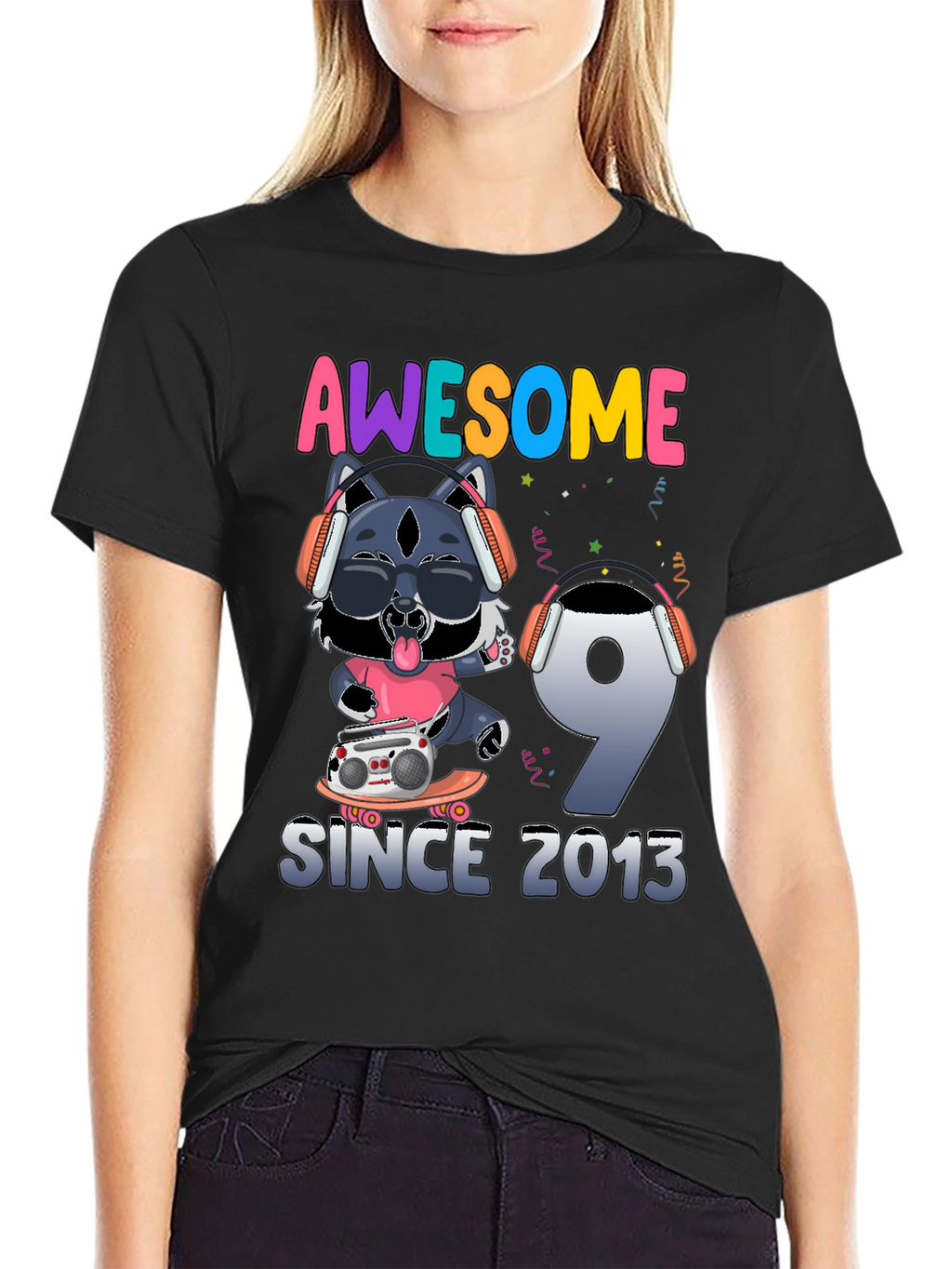 Awesome Since 2013 Birthday T-Shirt