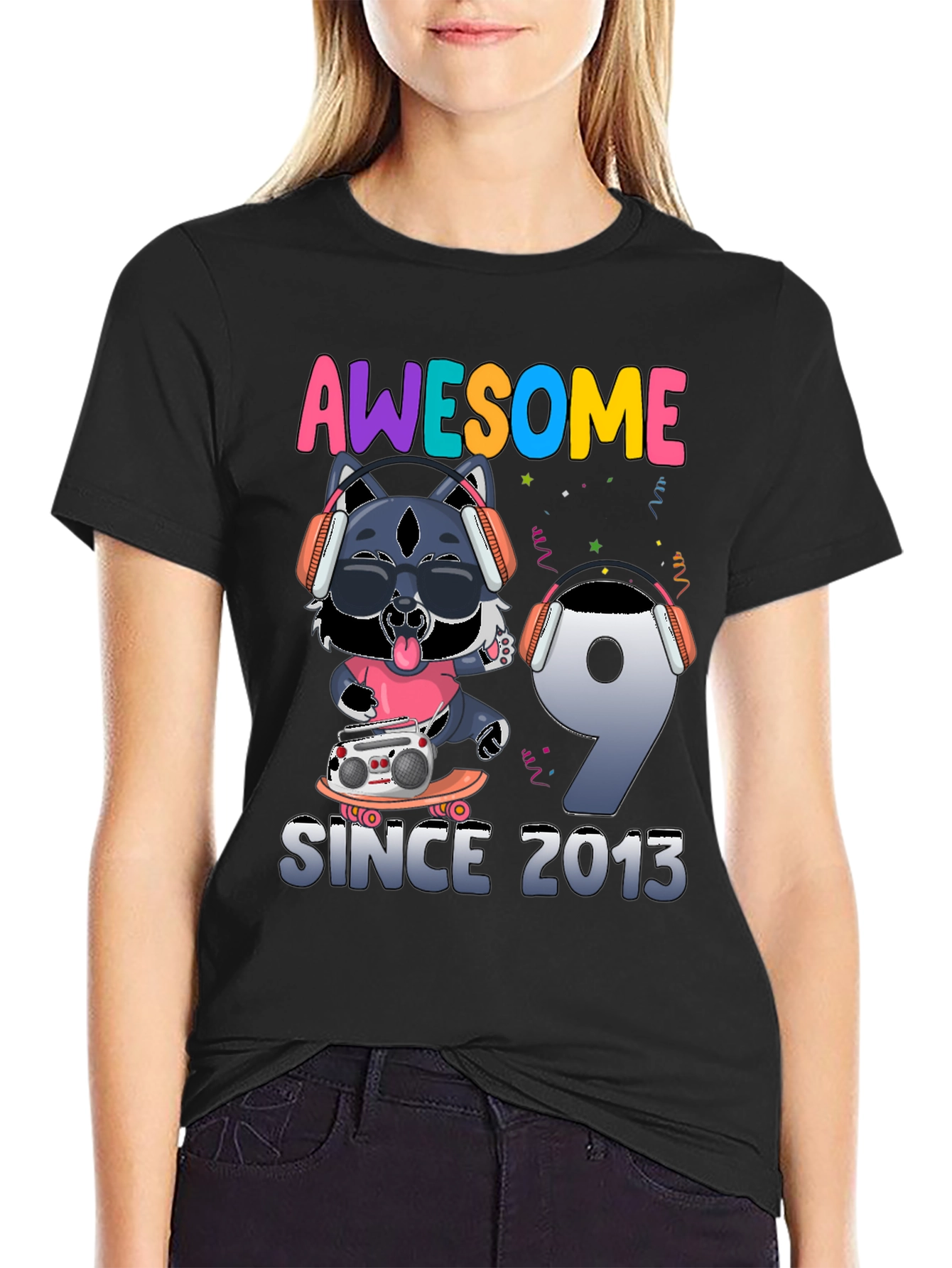 Awesome Since 2013 Birthday T-Shirt