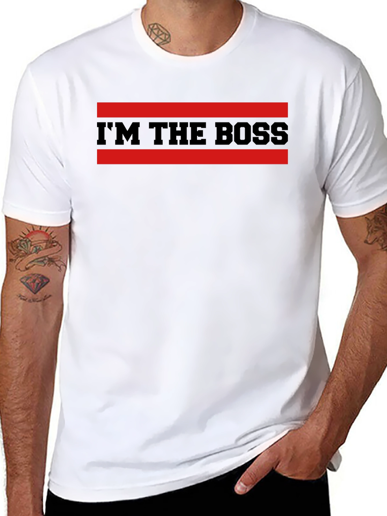 Im The Boss Graphic T-Shirt - Bold Statement Tee