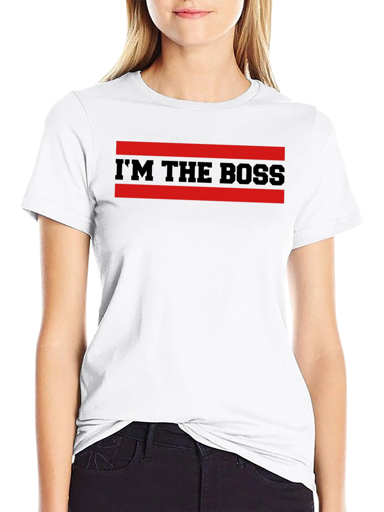 Im The Boss Graphic T-Shirt - Bold Statement Tee
