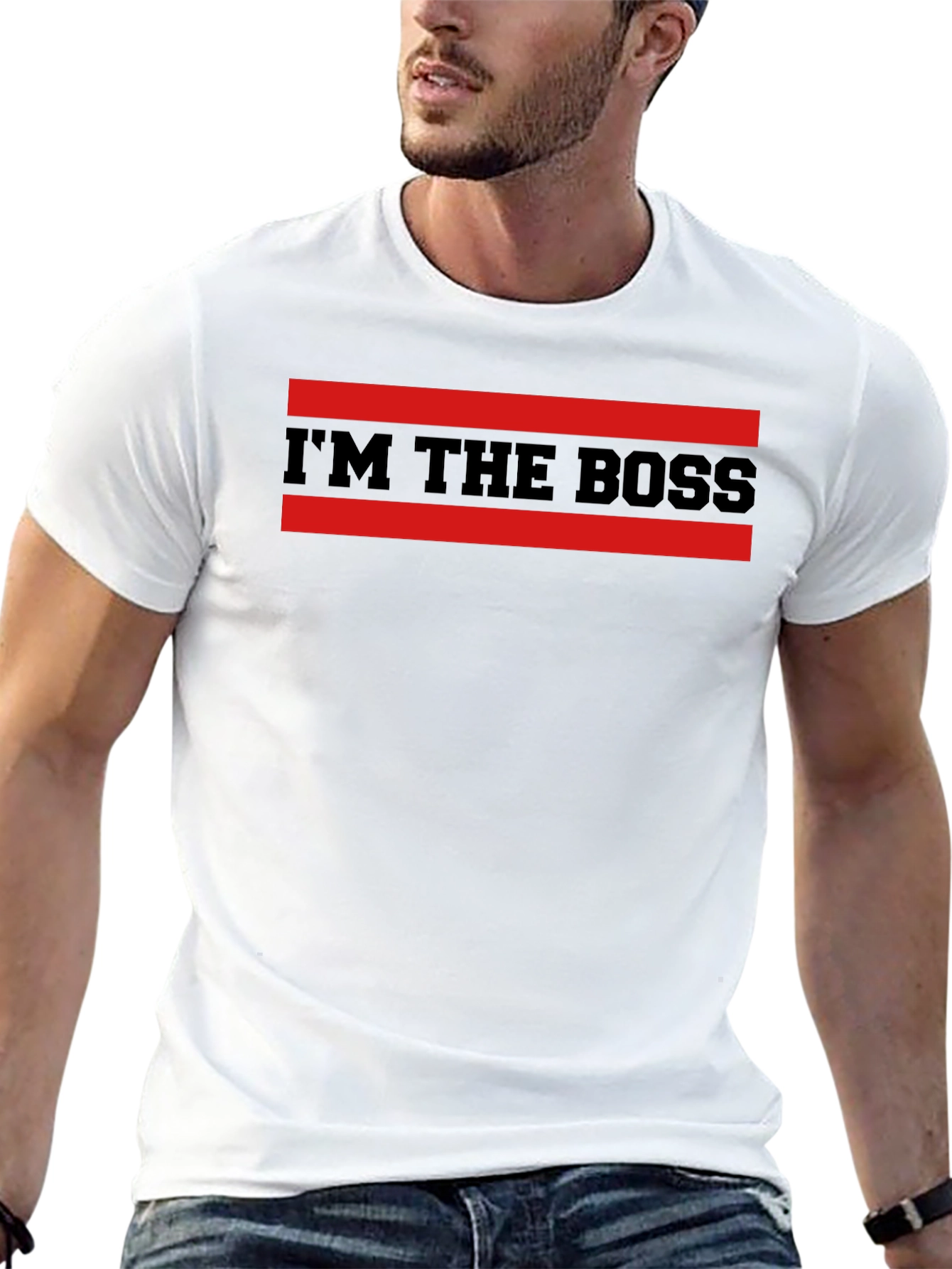 Im The Boss Graphic T-Shirt - Bold Statement Tee
