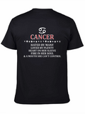 Cancer Zodiac T-Shirt: Hated by Many Loved by Plenty