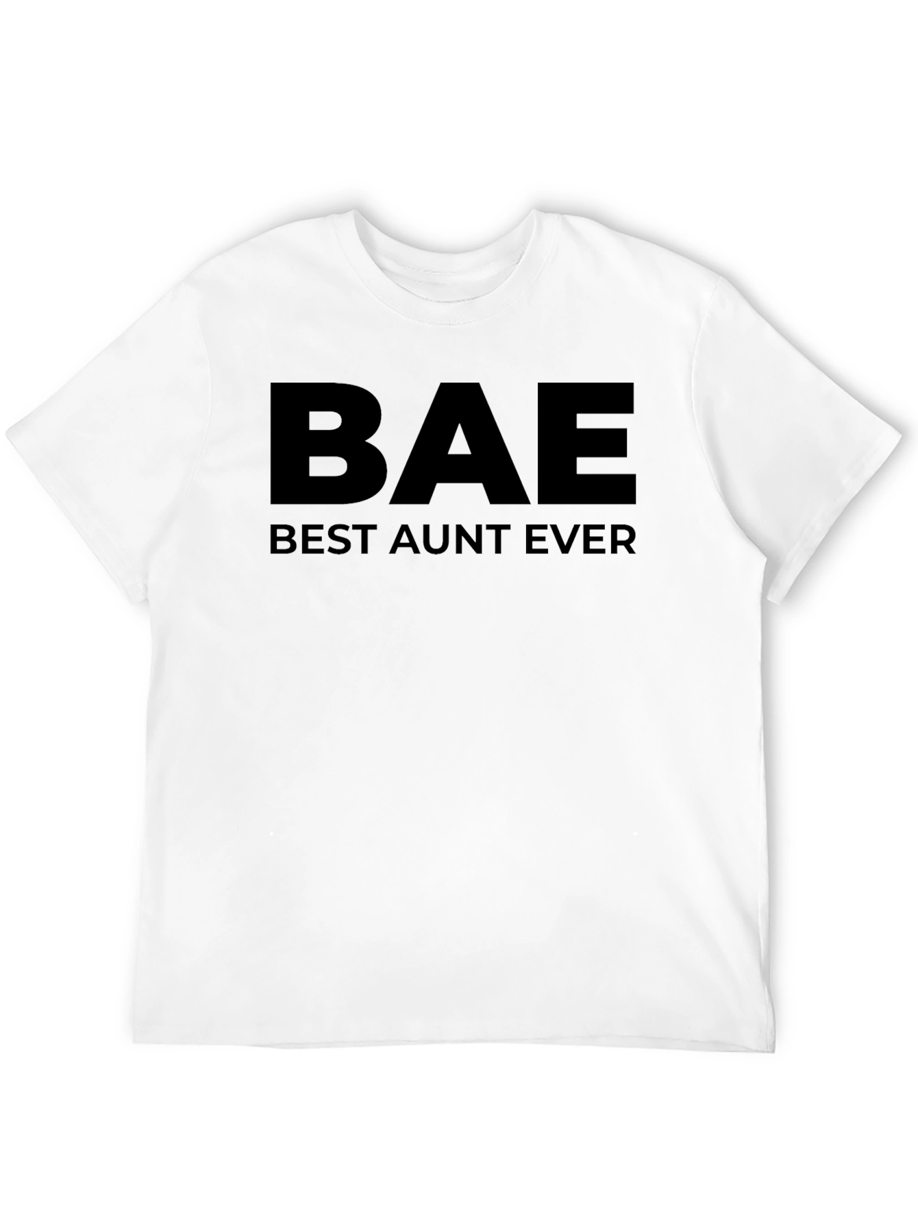 BAE Best Aunt Ever Graphic T-Shirt