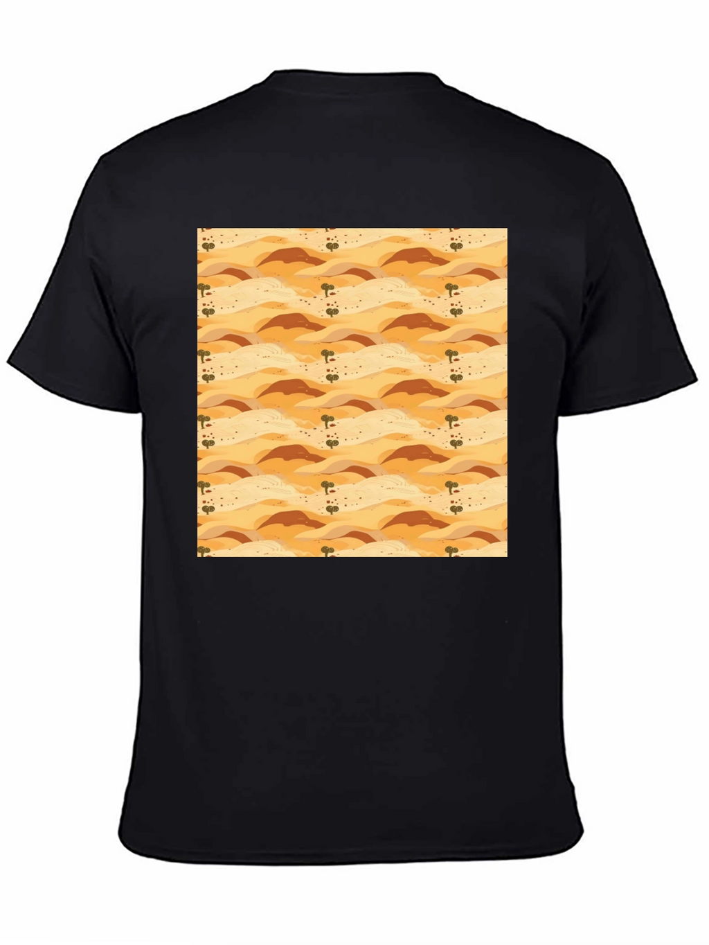 Desert Landscape Print T-Shirt