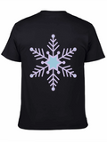 Snowflake Graphic Tee - Winter Holiday Style