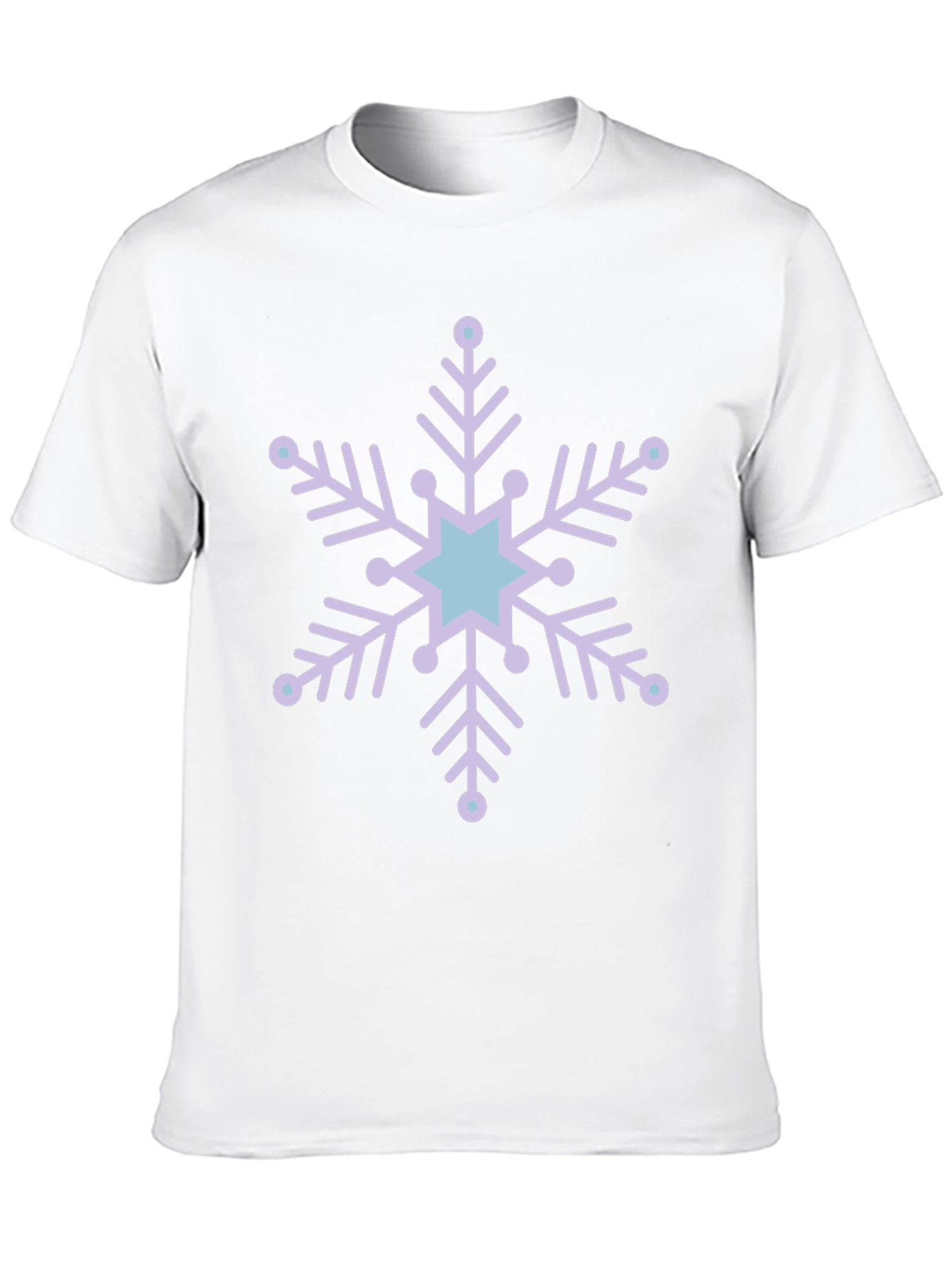 Snowflake Graphic Tee - Winter Holiday Style