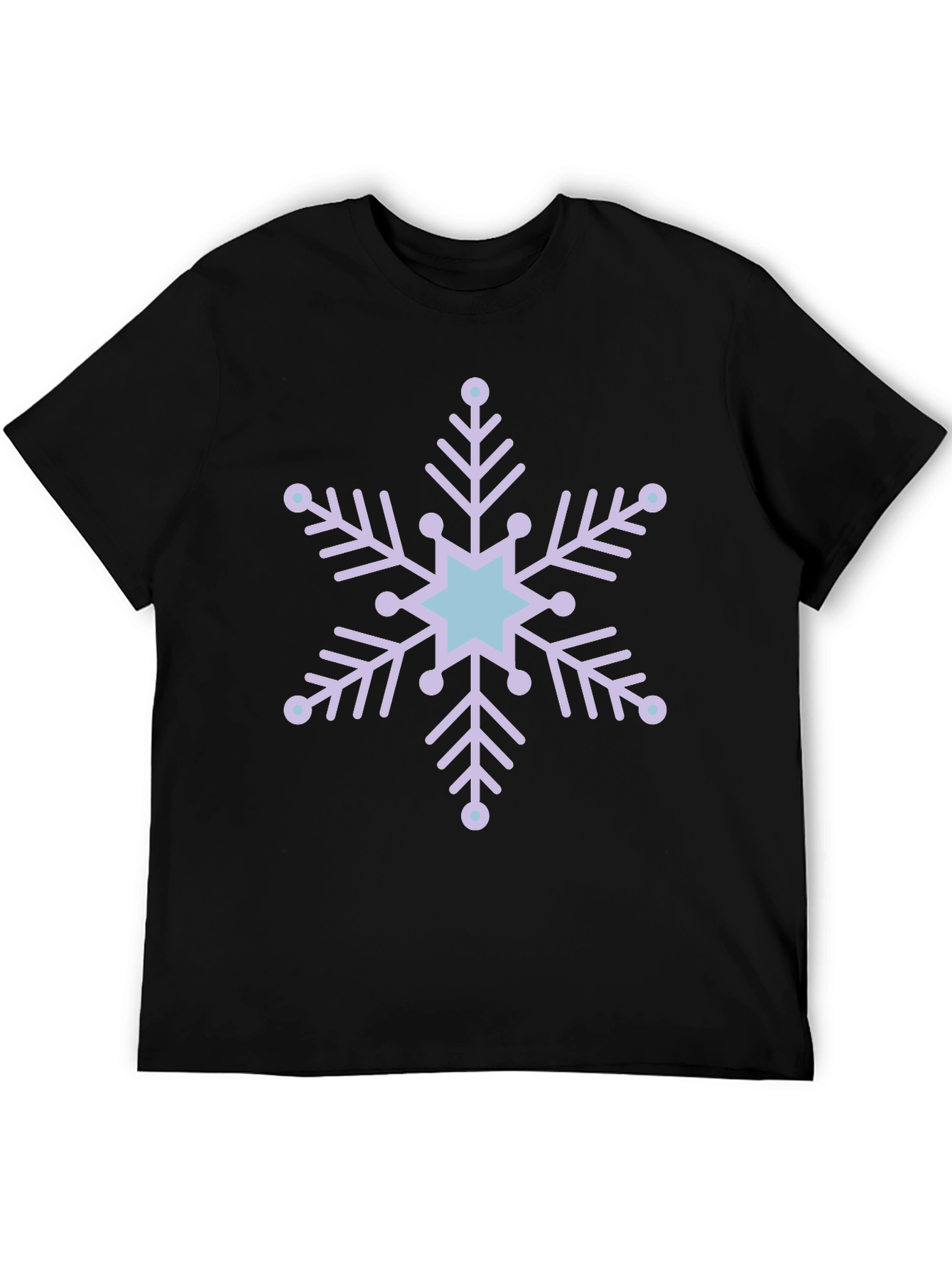 Snowflake Graphic Tee - Winter Holiday Style