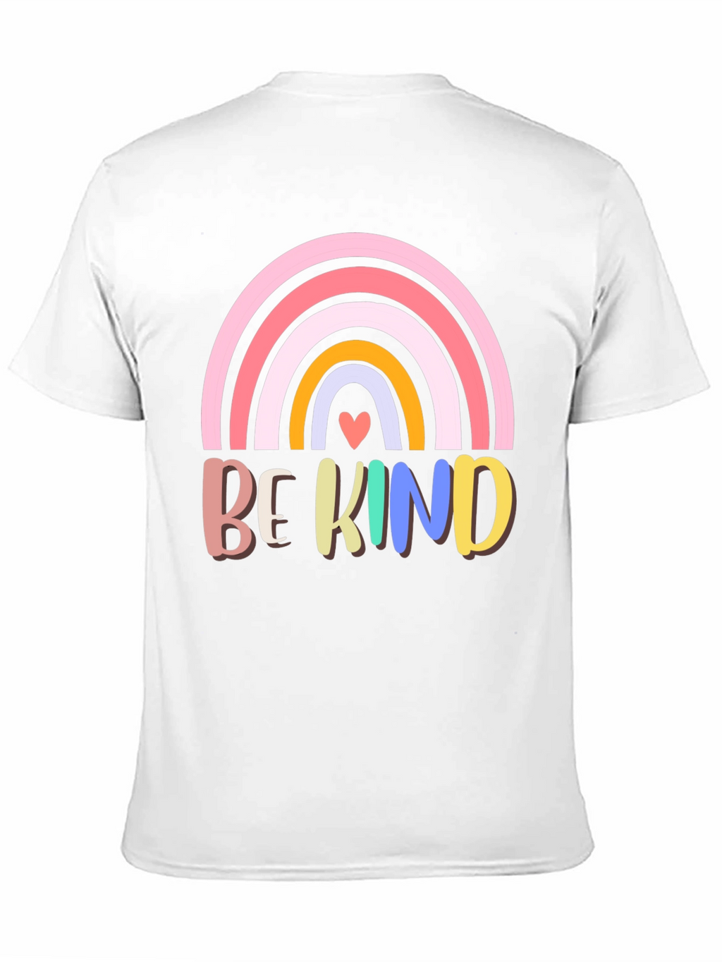 Be Kind Rainbow Graphic T-Shirt