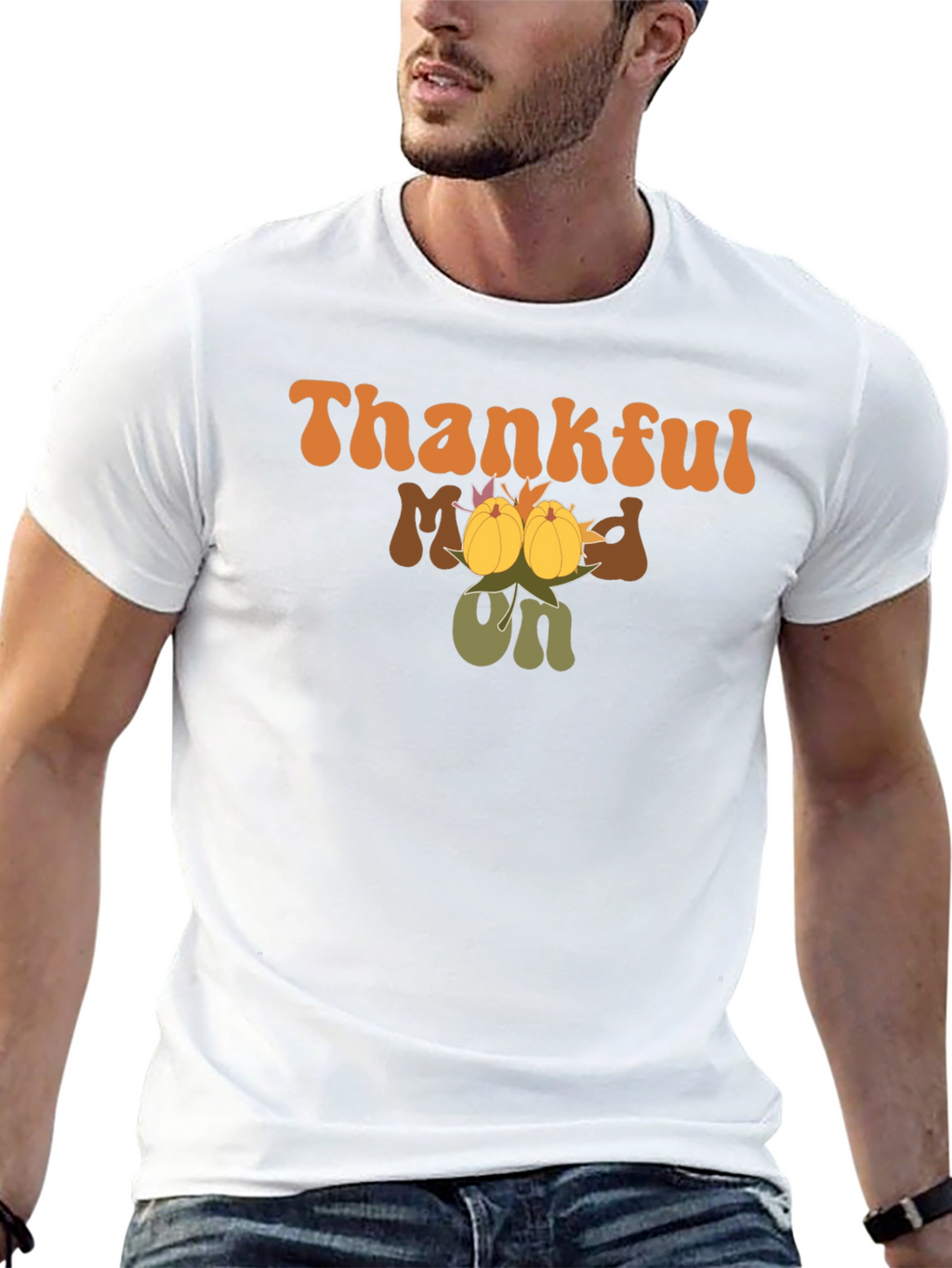 Thankful Mood On Graphic Tee
