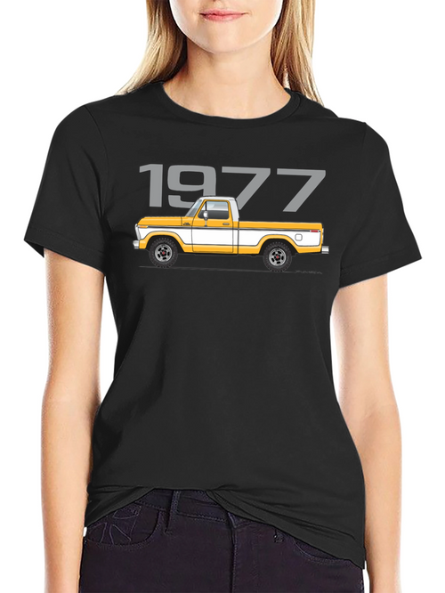 1977 Classic Truck Graphic Tee - Vintage Style