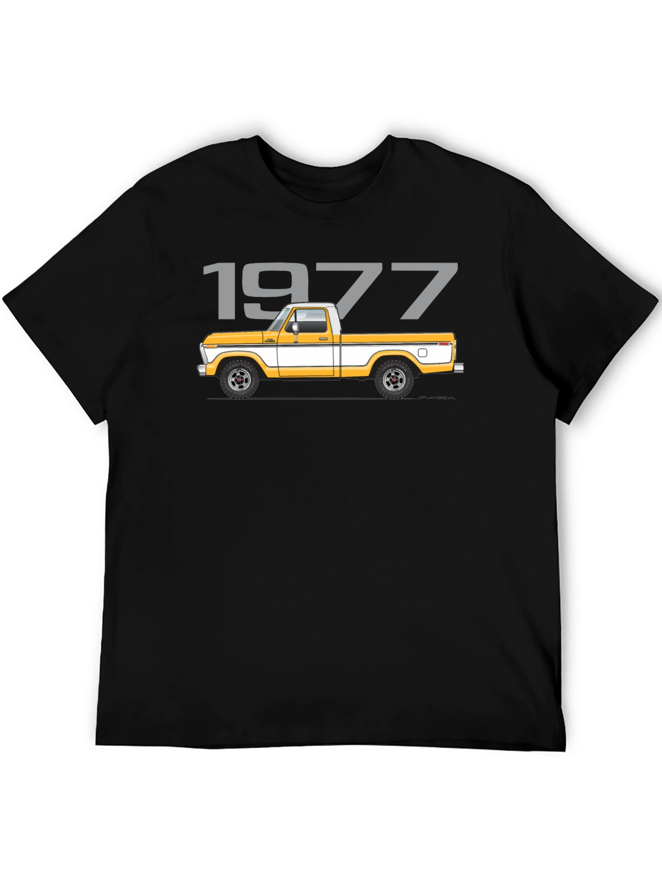 1977 Classic Truck Graphic Tee - Vintage Style