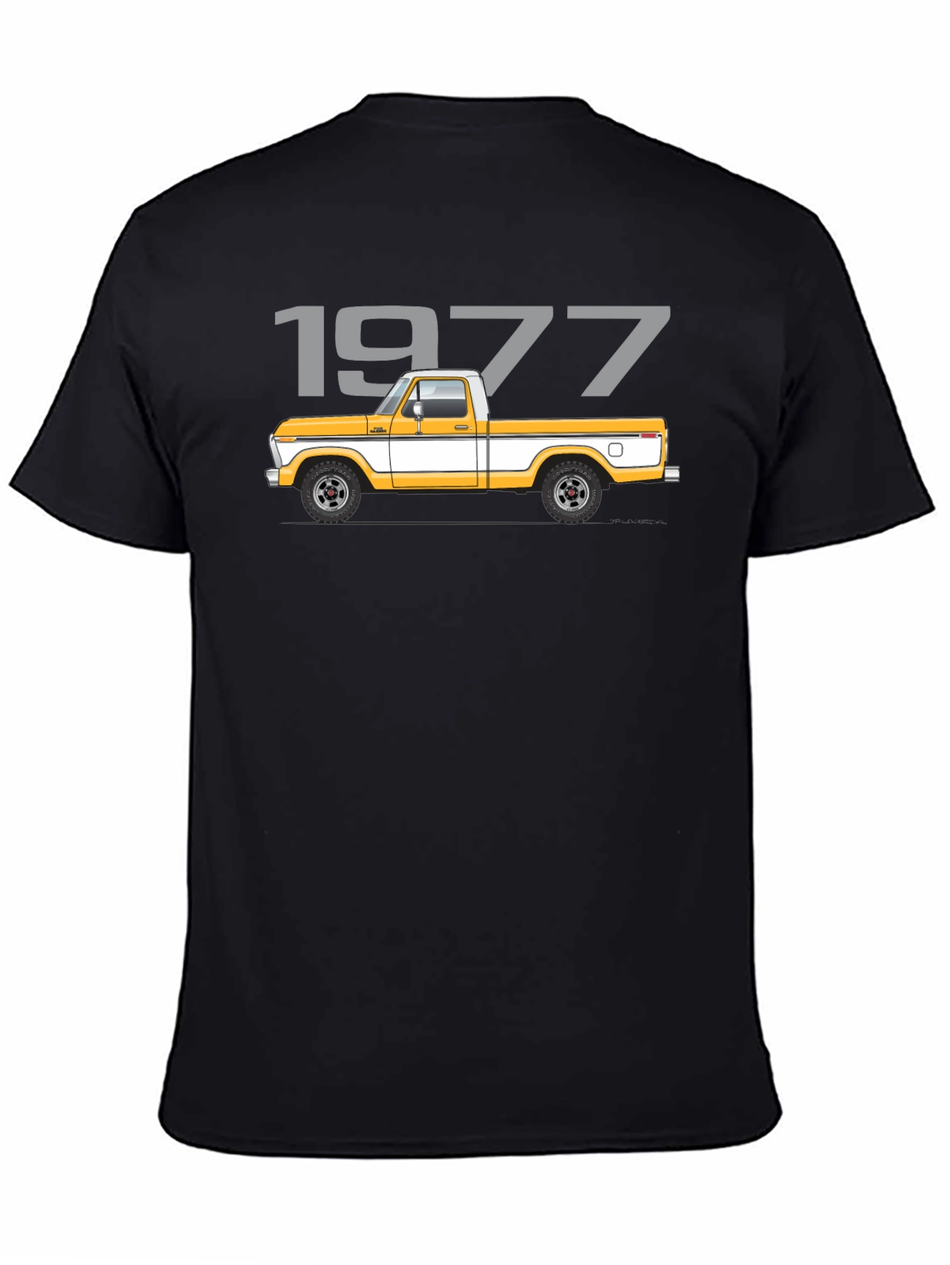 1977 Classic Truck Graphic Tee - Vintage Style