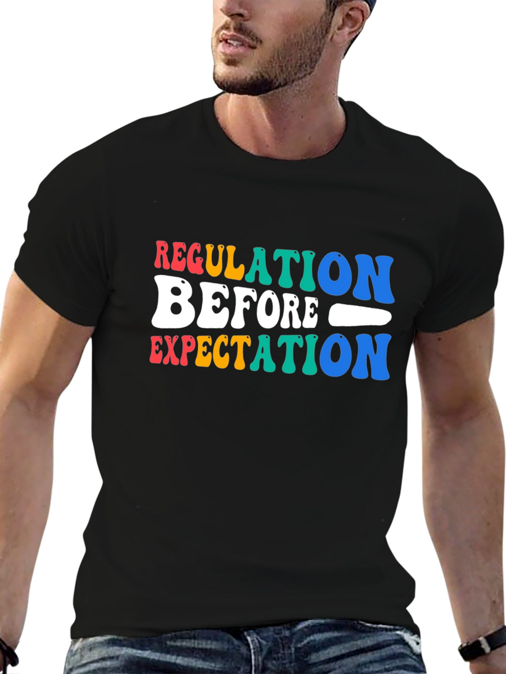 Regulation Before Expectation Graphic T-Shirt