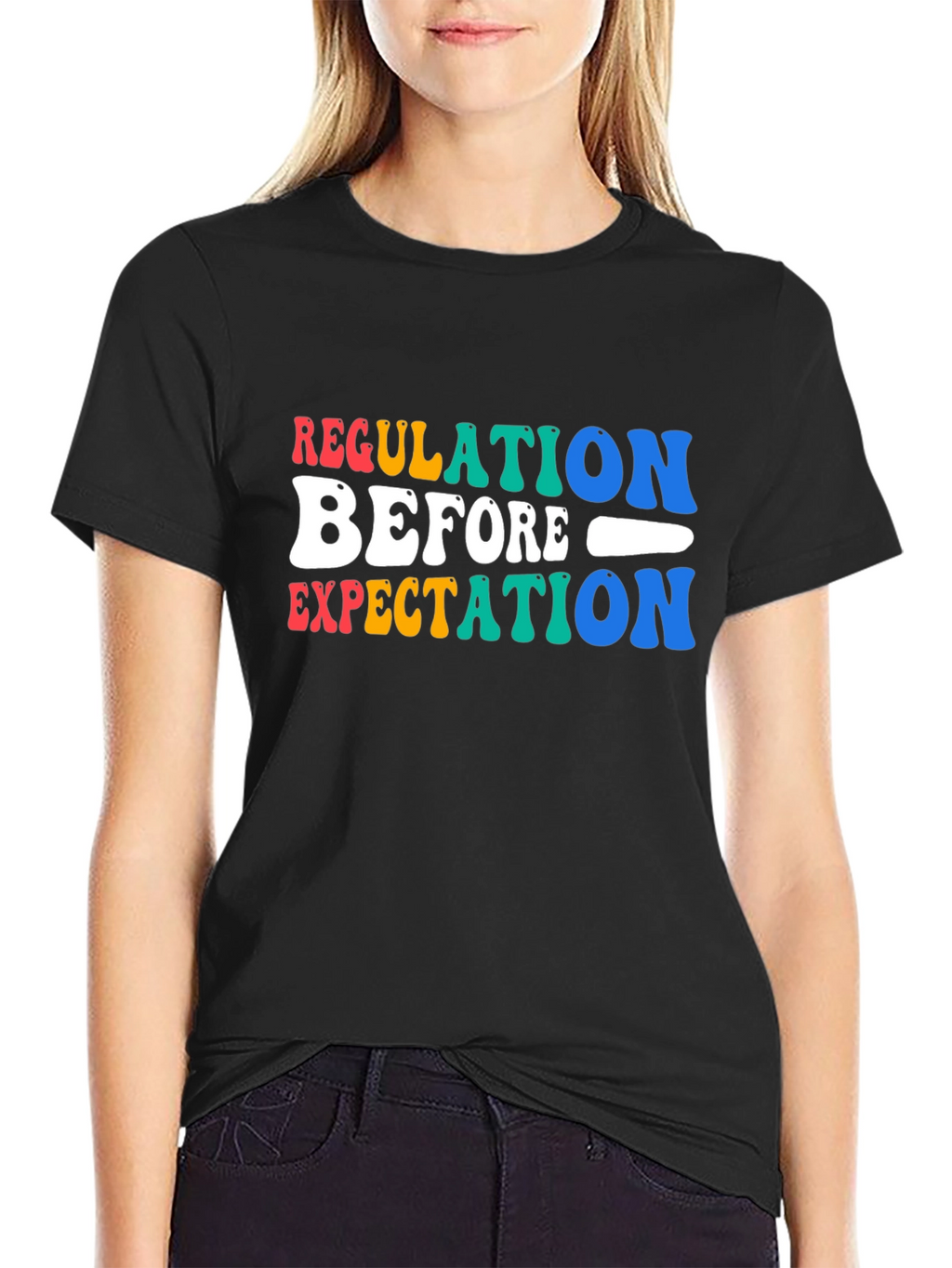 Regulation Before Expectation Graphic T-Shirt