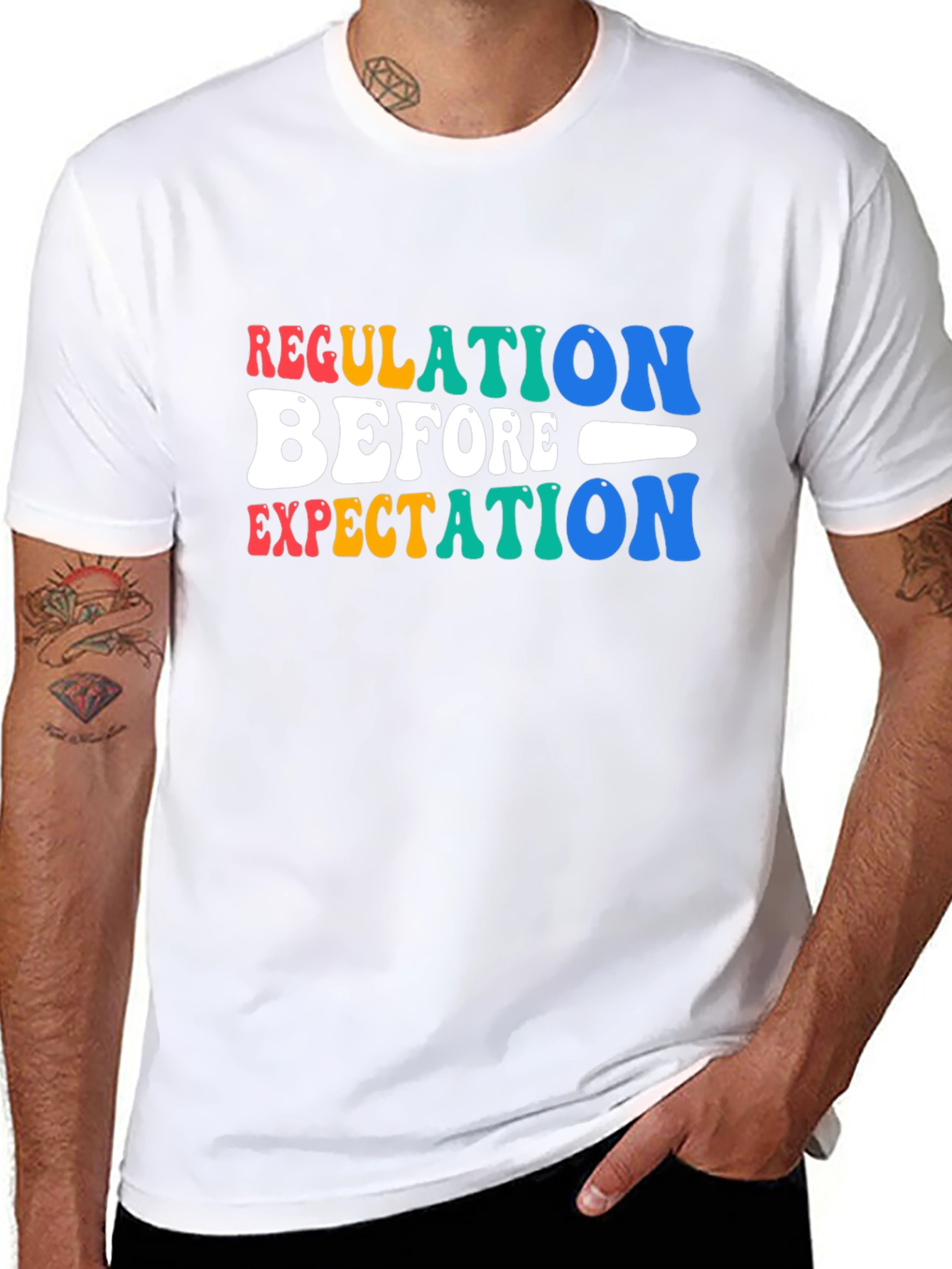 Regulation Before Expectation Graphic T-Shirt