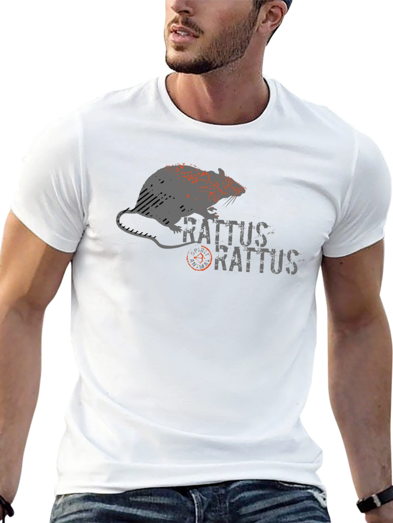 Rattus Rattus Graphic T-Shirt - Black