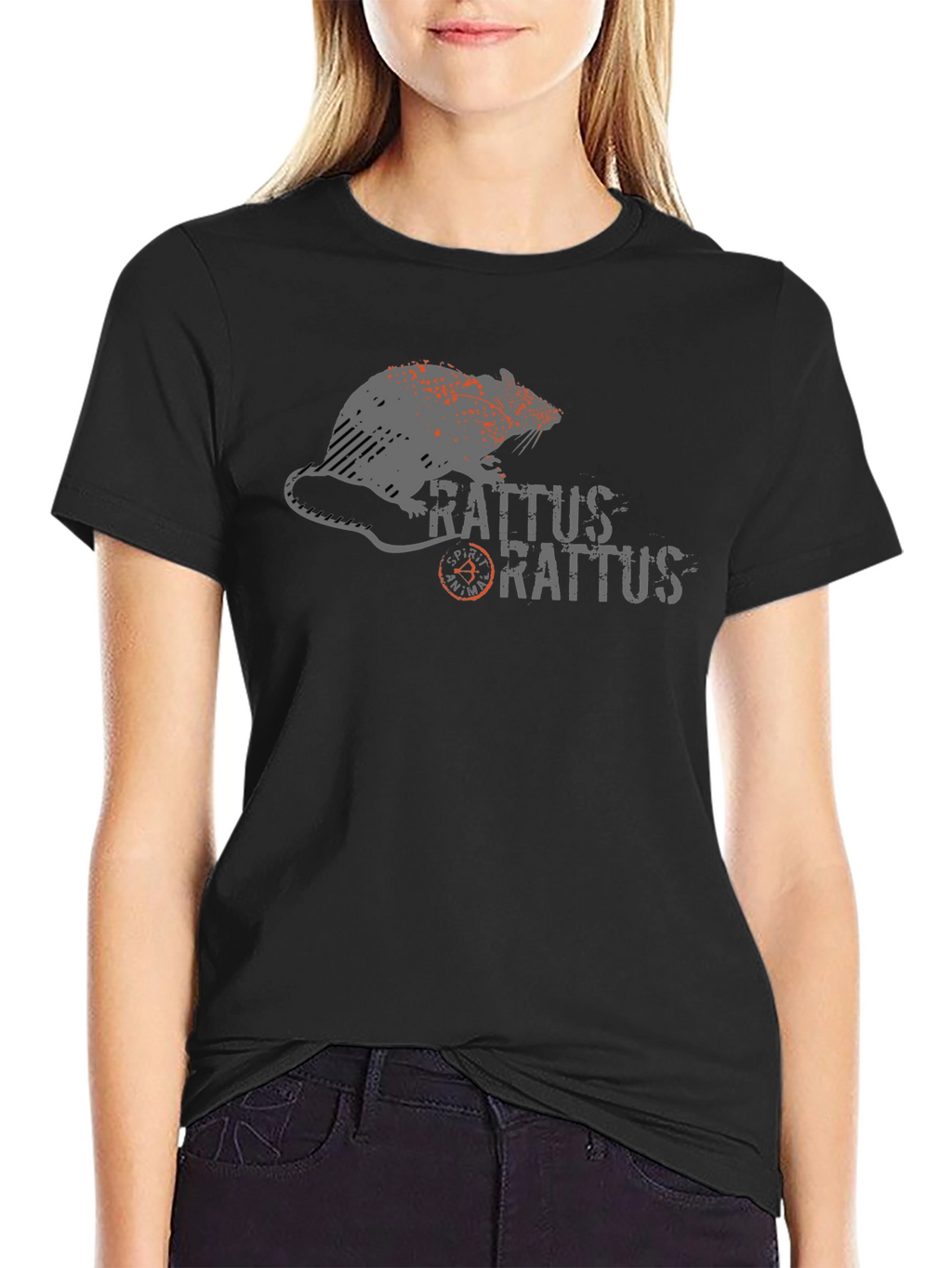 Rattus Rattus Graphic T-Shirt - Black