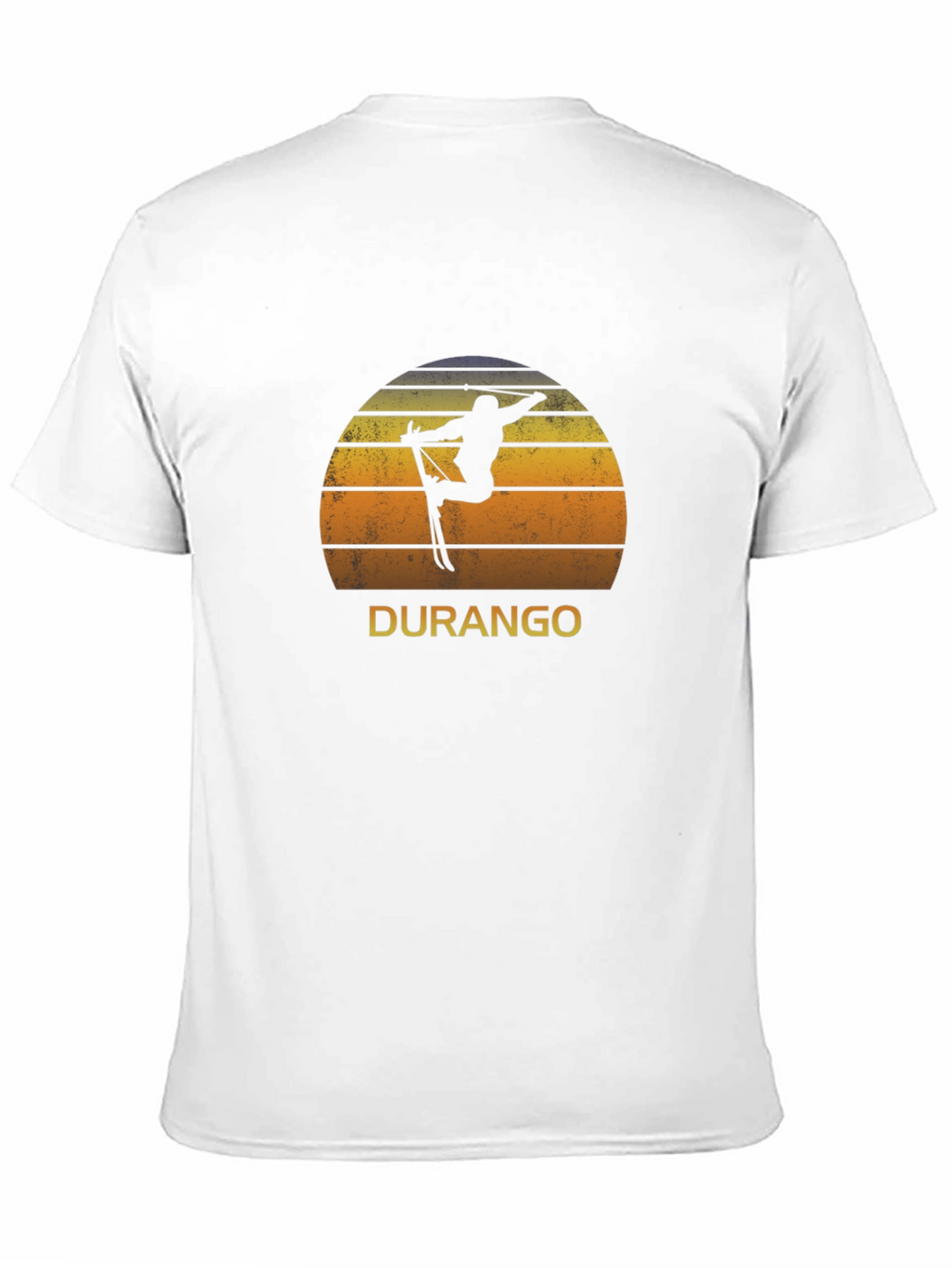 Durango Ski Sunset Black T-Shirt