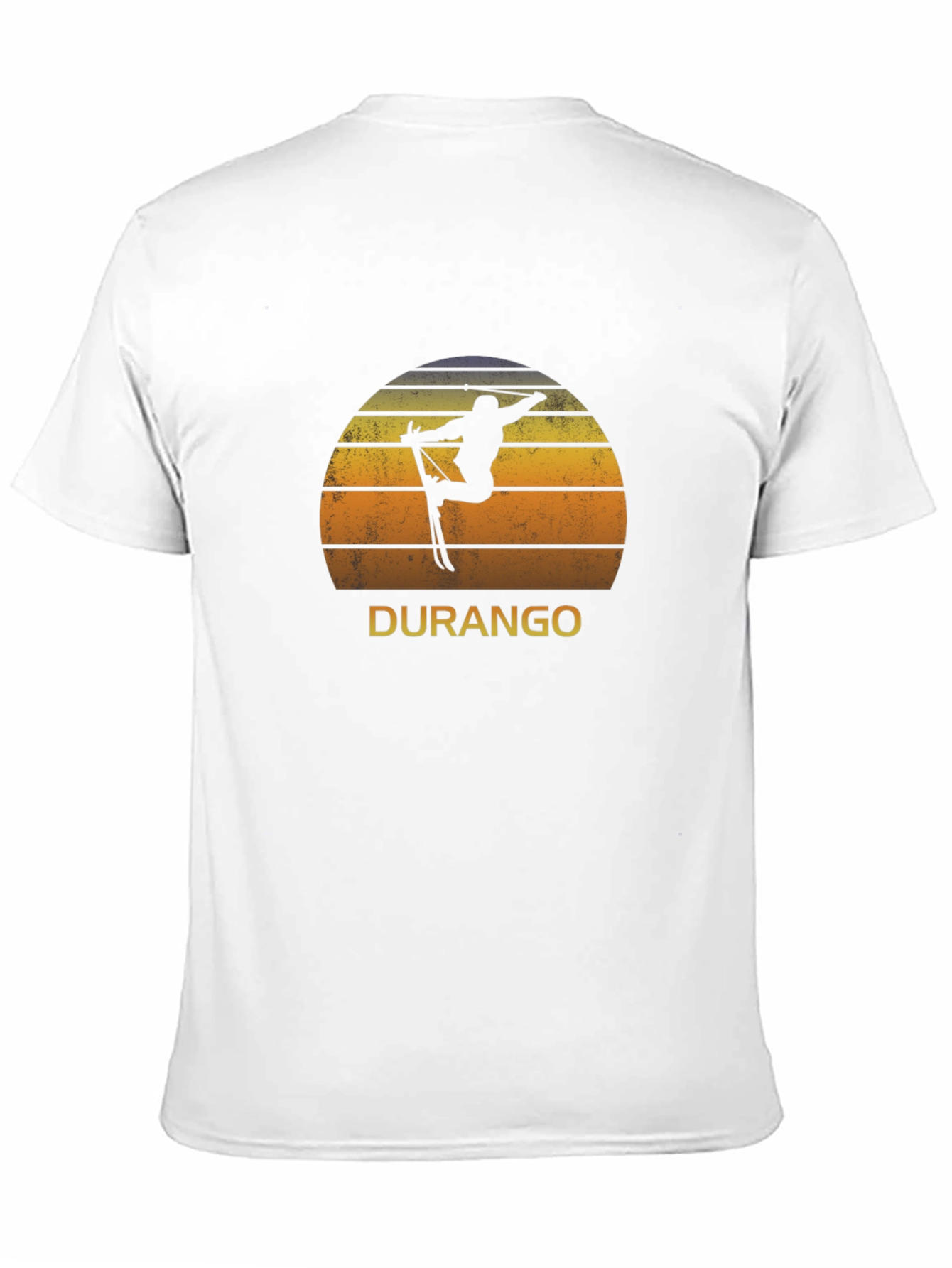 Durango Ski Sunset Black T-Shirt