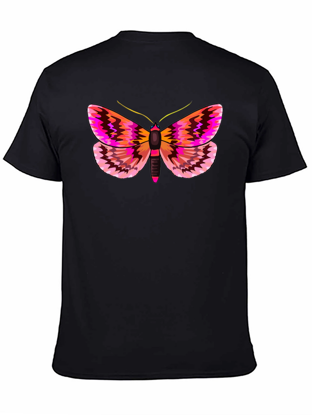 Moth Graphic T-Shirt - Unique Butterfly Tee
