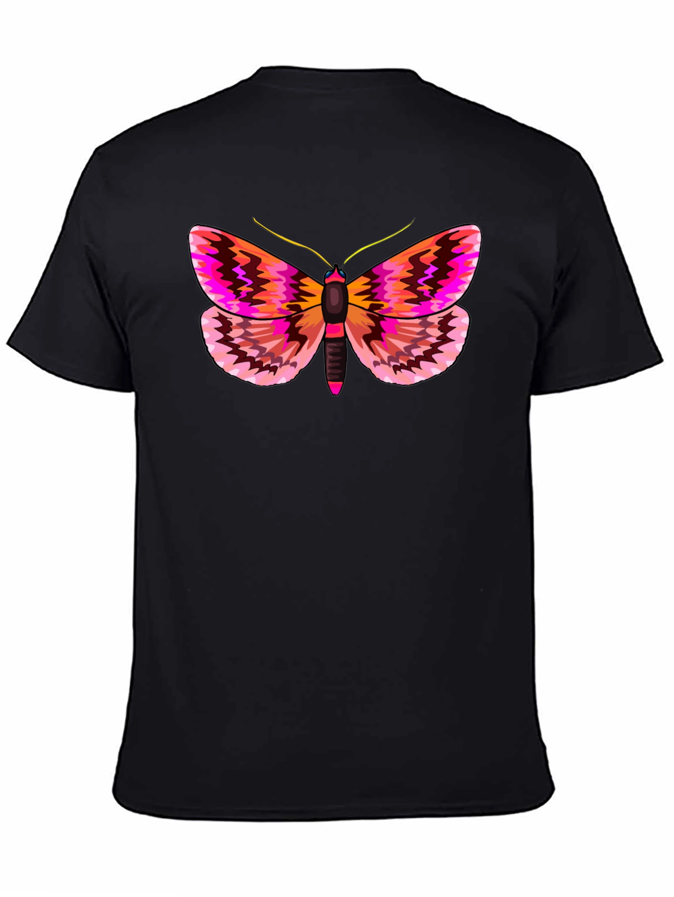 Moth Graphic T-Shirt - Unique Butterfly Tee