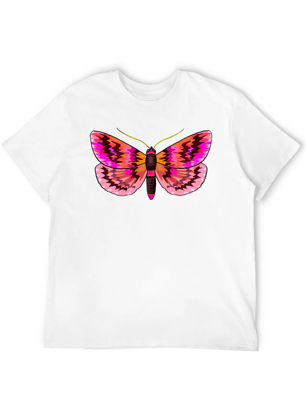 Moth Graphic T-Shirt - Unique Butterfly Tee