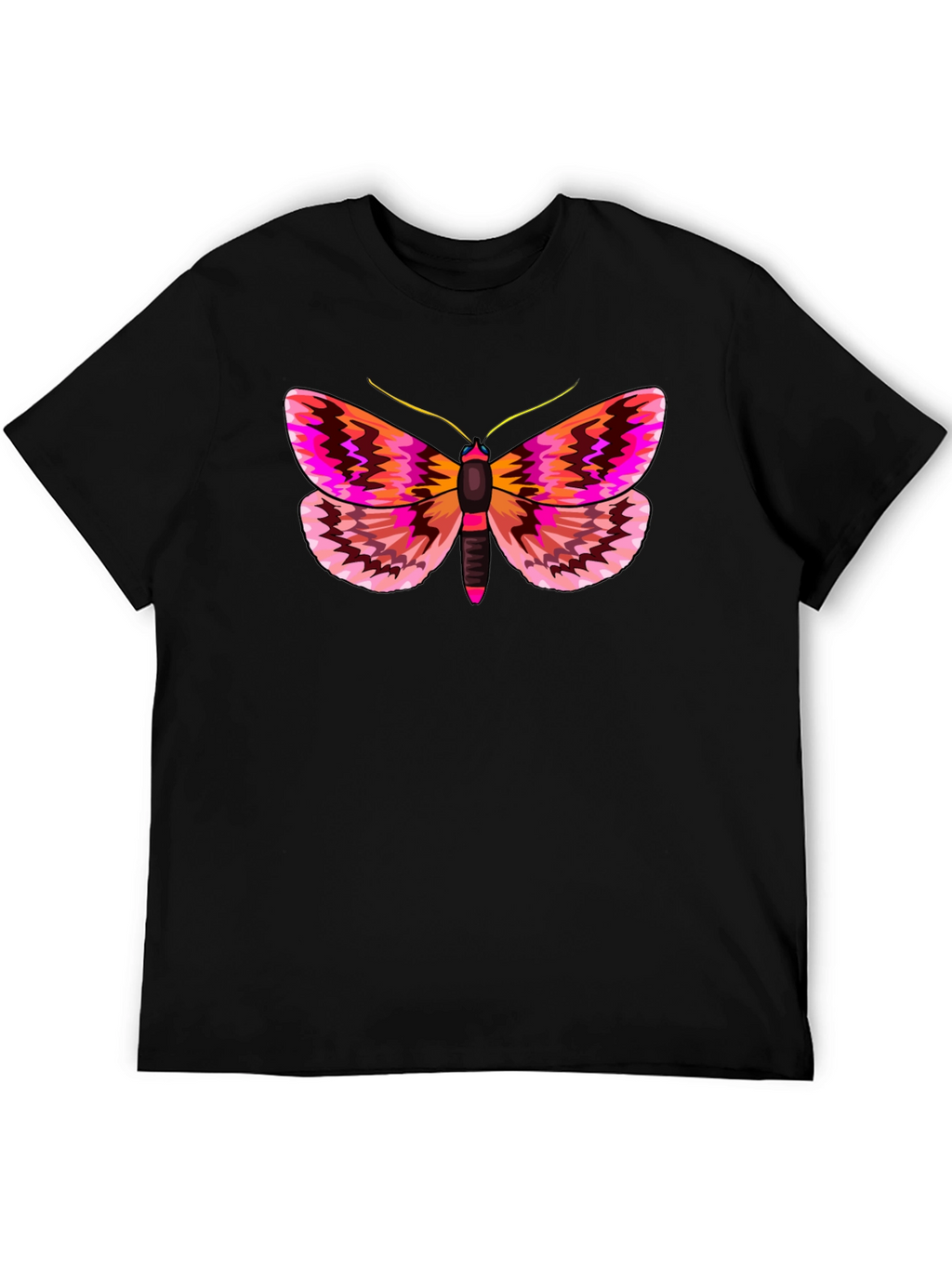 Moth Graphic T-Shirt - Unique Butterfly Tee