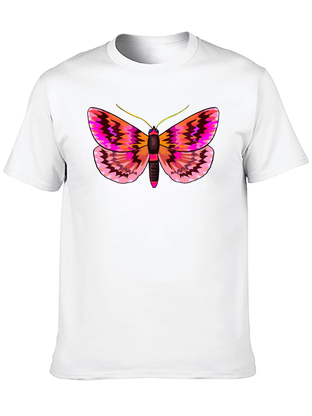 Moth Graphic T-Shirt - Unique Butterfly Tee