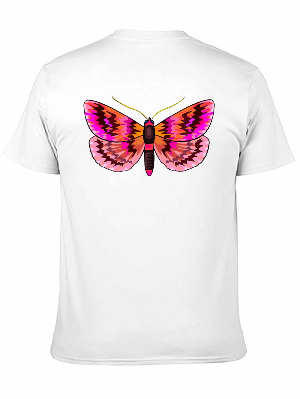 Moth Graphic T-Shirt - Unique Butterfly Tee