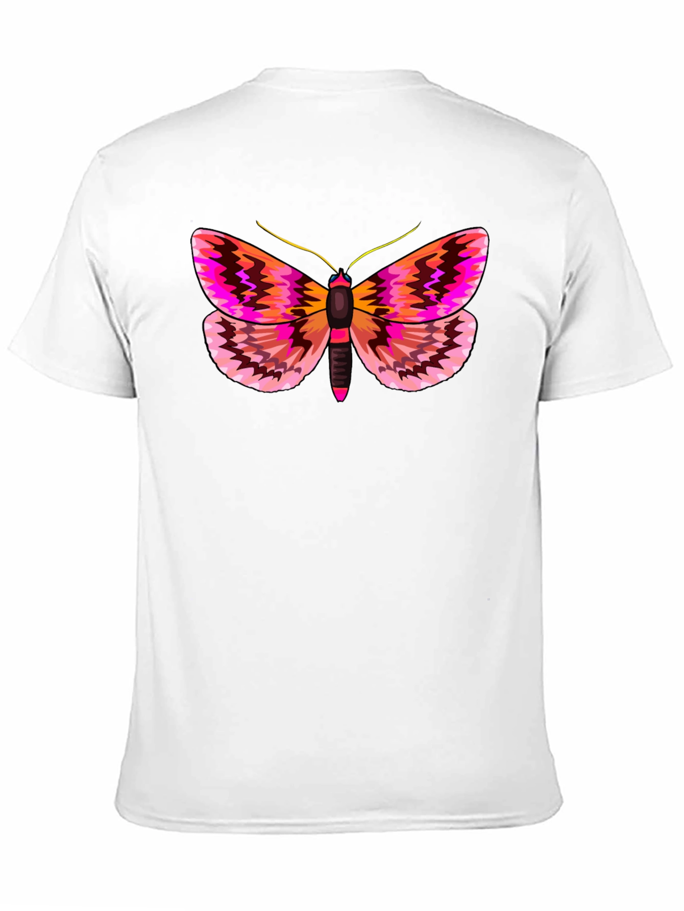 Moth Graphic T-Shirt - Unique Butterfly Tee