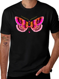 Moth Graphic T-Shirt - Unique Butterfly Tee