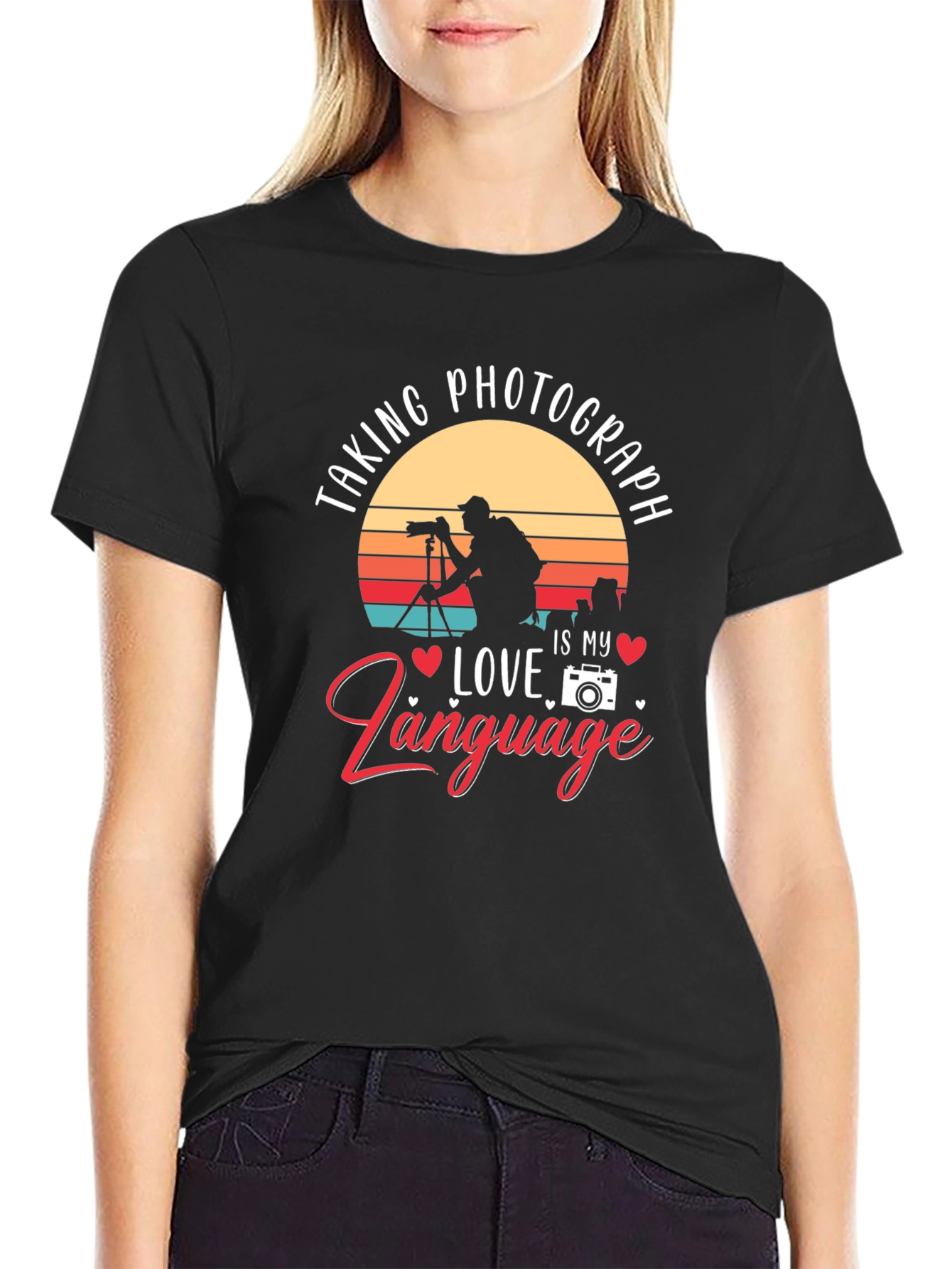 Photography is My Love Language T-Shirt