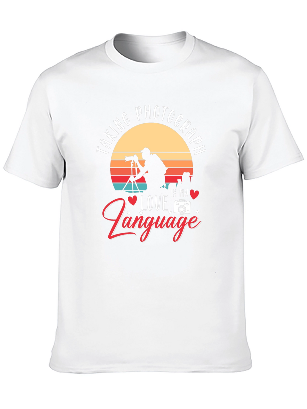 Photography is My Love Language T-Shirt