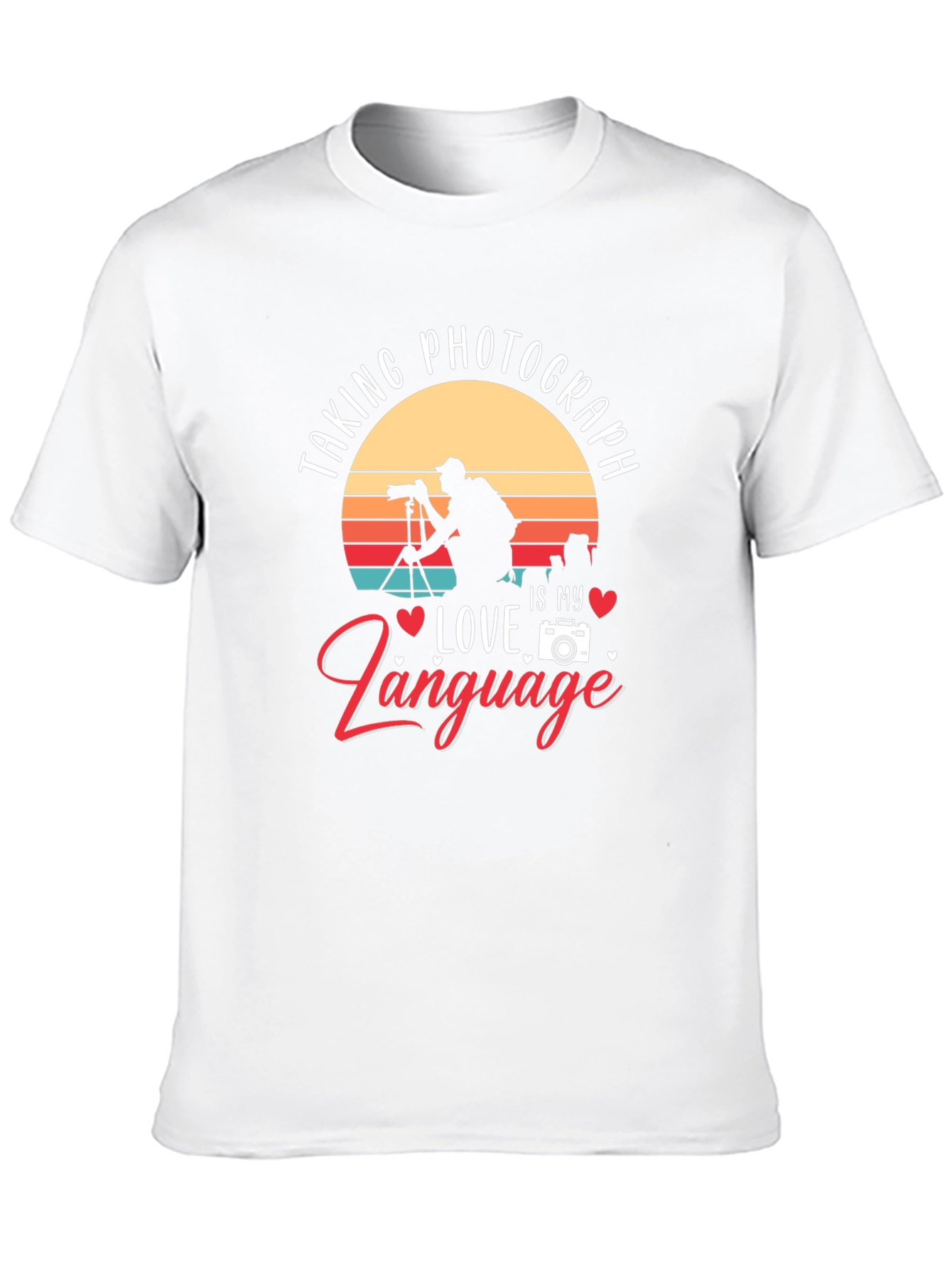 Photography is My Love Language T-Shirt