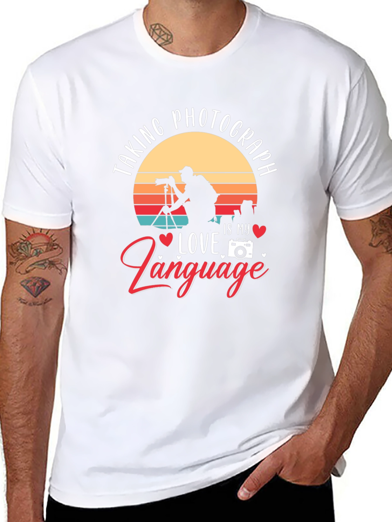 Photography is My Love Language T-Shirt