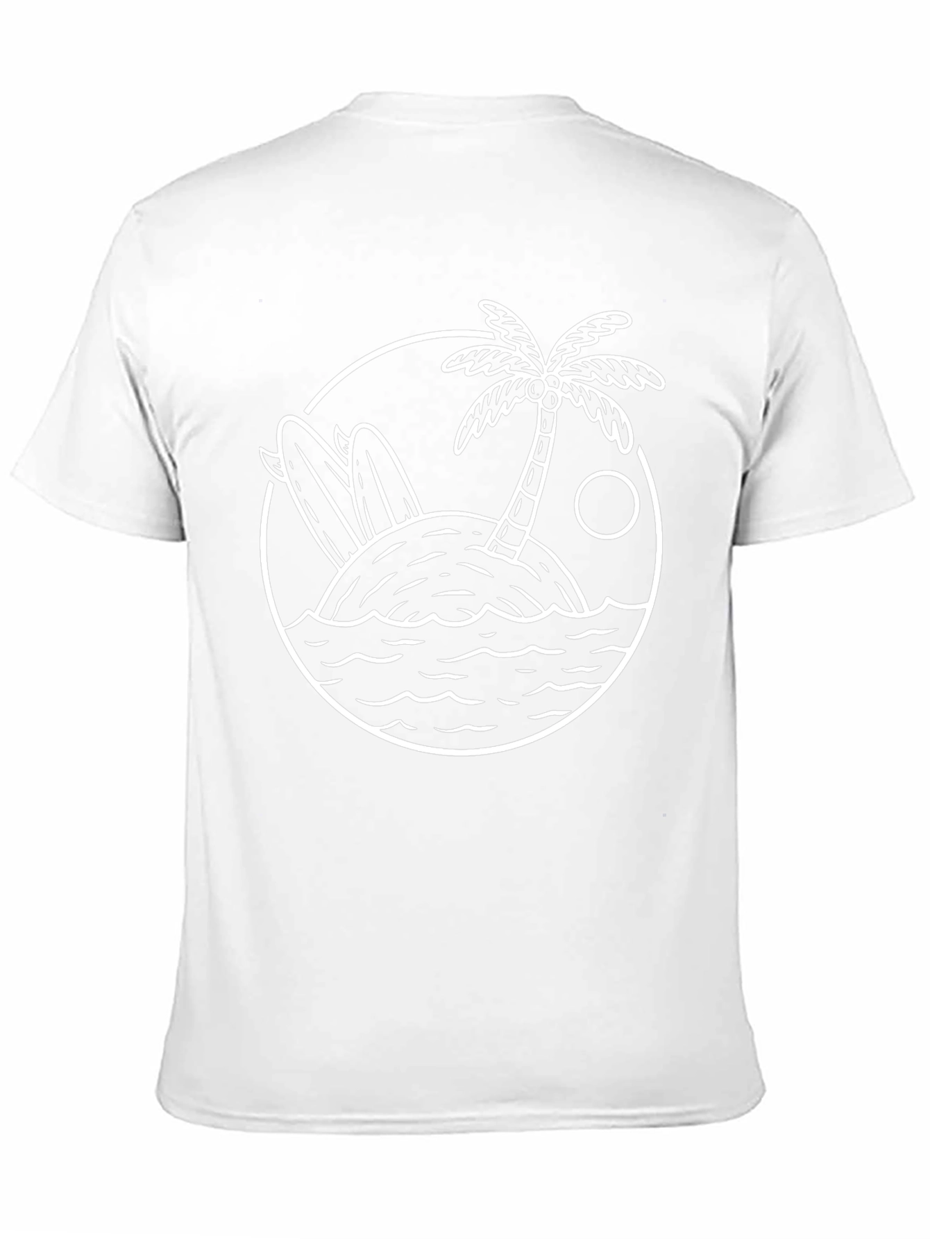 Island Surf T-Shirt - Black