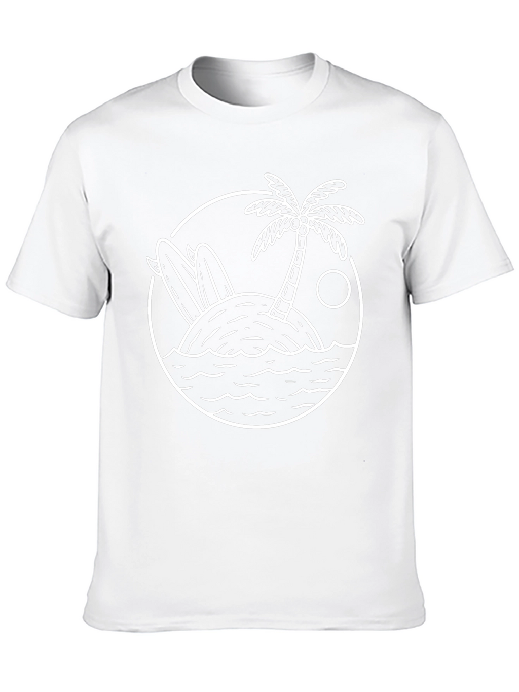 Island Surf T-Shirt - Black