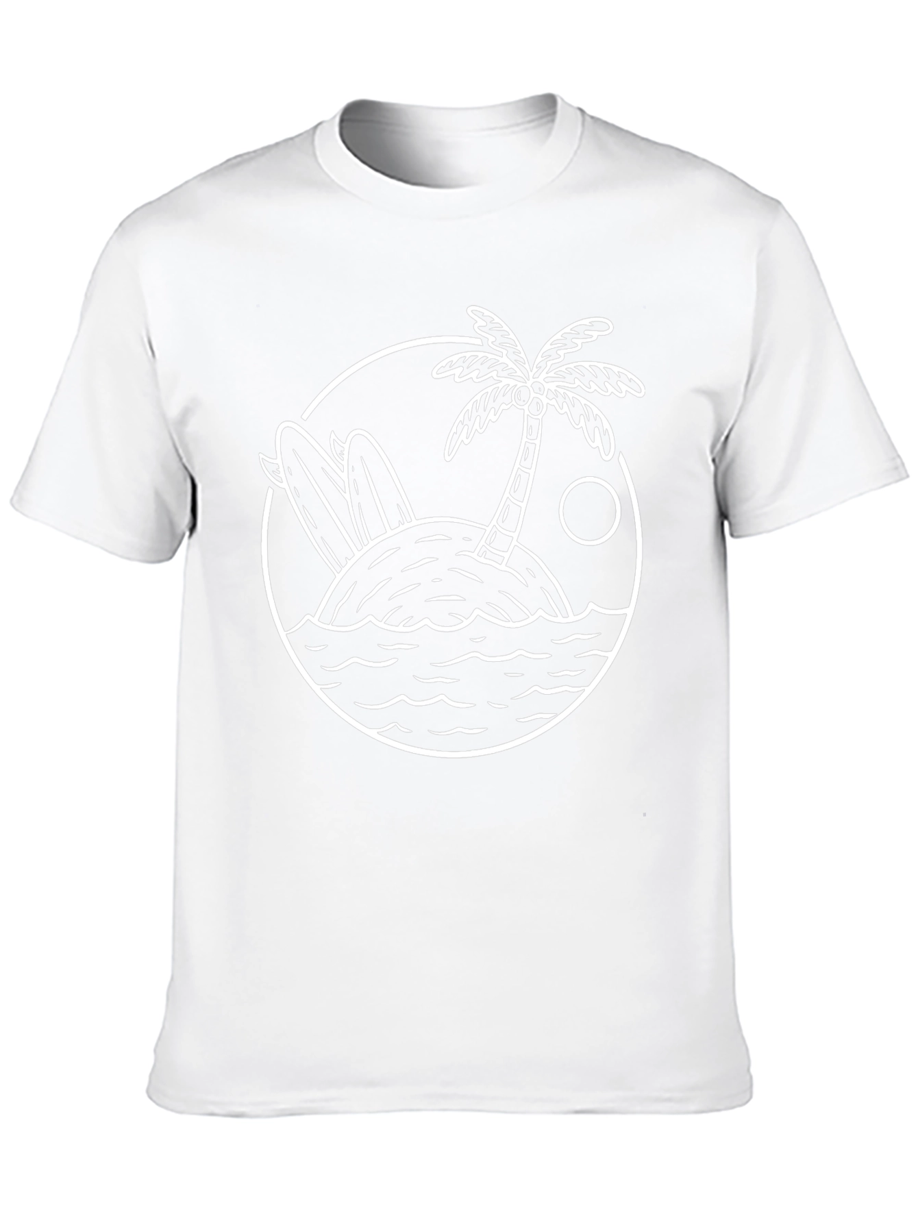 Island Surf T-Shirt - Black
