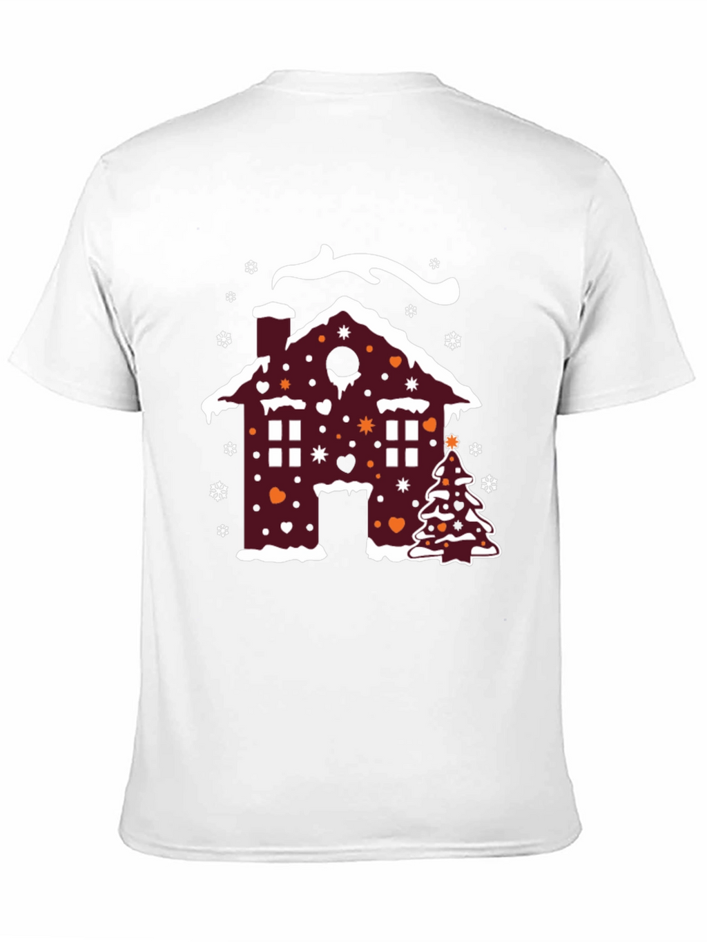 Festive Holiday Gingerbread House Christmas T-Shirt