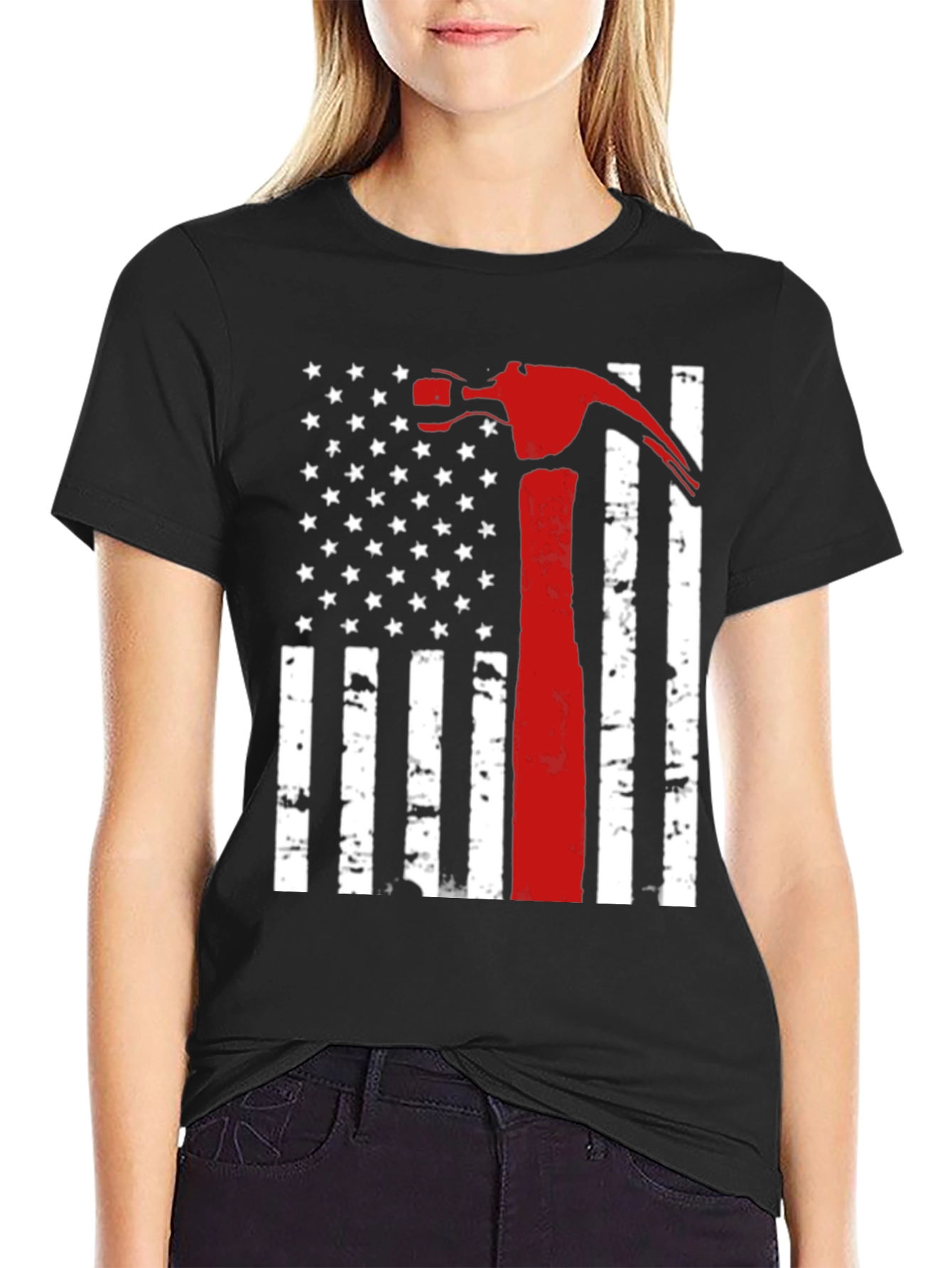 Hammer American Flag T-Shirt
